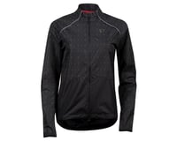 Pearl iZUMi Women's Bioviz Barrier Jacket (Black/Reflective Deco)