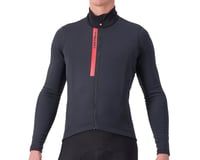 Castelli Entrata Thermal Long Sleeve Jersey (Light Black/Red) (M)