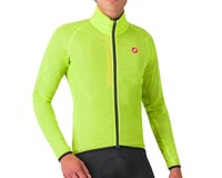 Castelli Squall Men's Shell Jacket (Electric Lime/Black) (L)